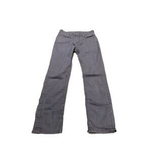 Levi's 511 Men’s 30x30 Slim Fit Tapered Leg Black Denim Jeans Charcoal Wash